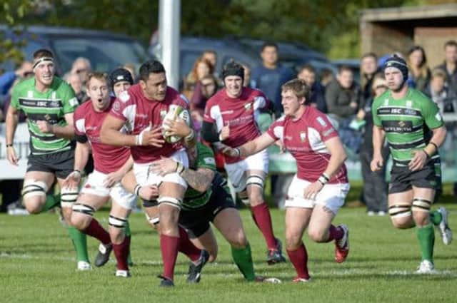 Gala conceded 14 tries against Championship full-timers Leeds Carnegie in York but the RBS Premiership sides could hold their own against the clubs in England's National One. Picture: Rob Gray