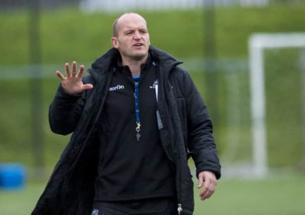 Gregor Townsend: Pressure told. Picture: SNS