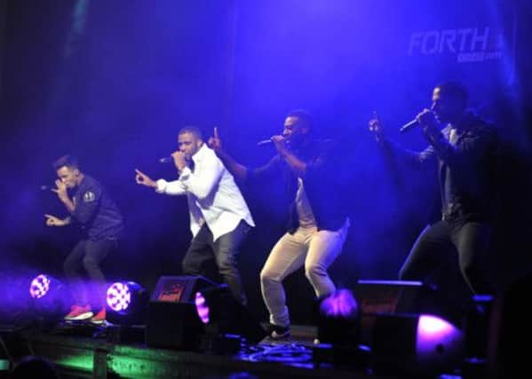 JLS, seen here performing at the Forth Awards, played at Glasgow's Hydro. Picture: Phil Wilkinson