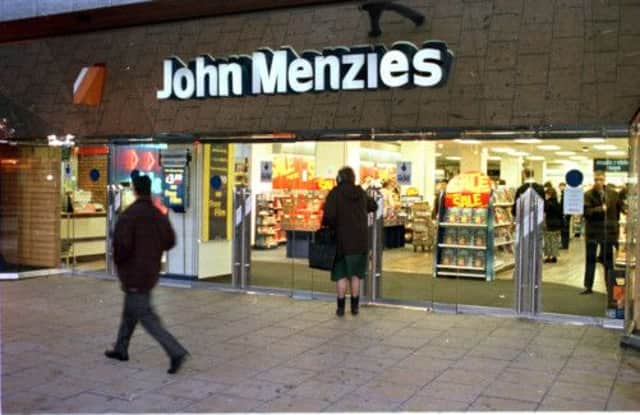 John Menzies Princes Street pictured shortly before it closed in 1998