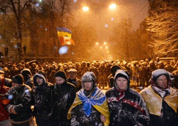 Ukraine is braced for an increasingly bitter winter of discontent. Picture: AFP/Getty Images