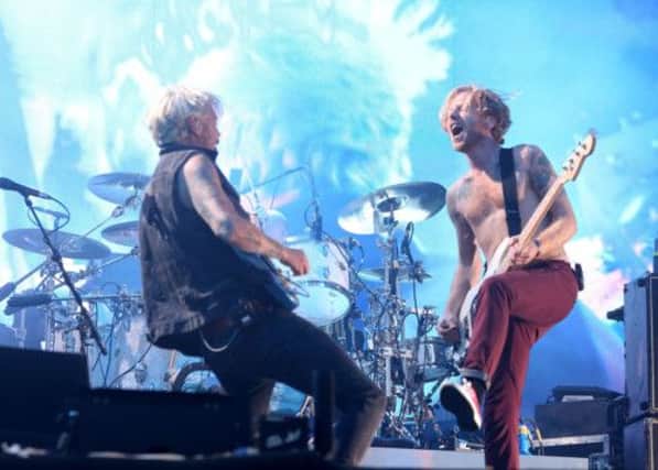 Biffy Clyro who have been unveiled as the first headliners for next year's Isle of Wight Festival. Picture: PA