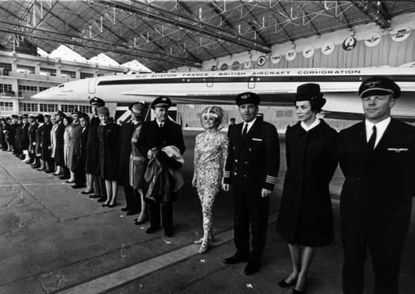 On this day in 1967 Concorde, the worlds first supersonic airliner, was officially unveiled in a ceremony in Toulouse. Picture: Getty