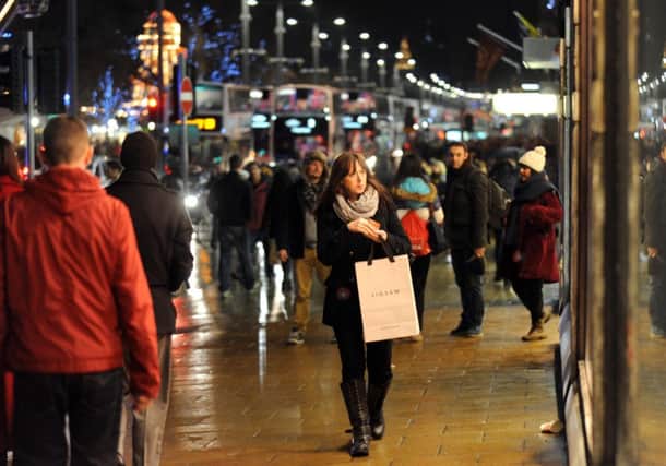 Scottish shoppers are refusing to splash out ahead of the sales. Picture: Jane Barlow