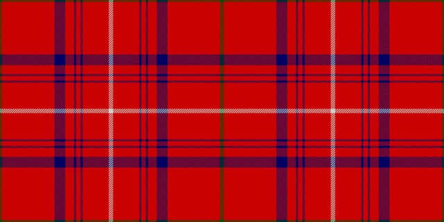 The Rose tartan. Picture: submitted