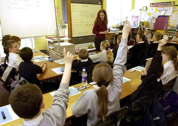Primary class sizes have increased, according to new figures. Picture: TSPL