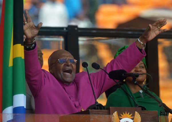 Former Archbishop Desmond Tutu's house was burgled while he was at Nelson Mandela's memorial. Picture: Getty