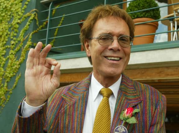 Sir Cliff Richard. Picture: PA