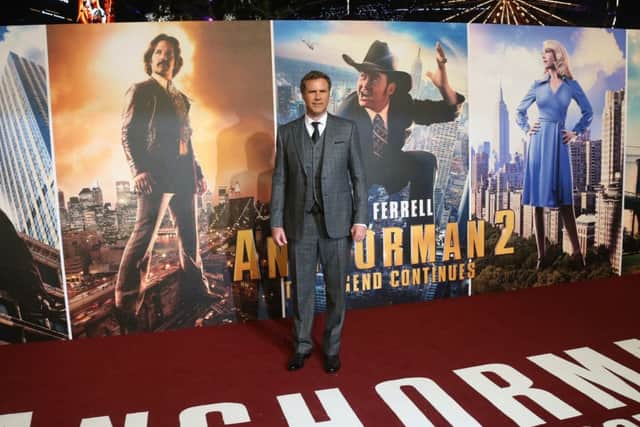 Will Ferrell attends the UK premiere of Anchorman 2: The Legend Continues. Picture: AP