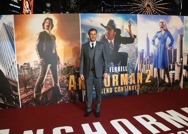 Will Ferrell attends the UK premiere of Anchorman 2: The Legend Continues. Picture: AP