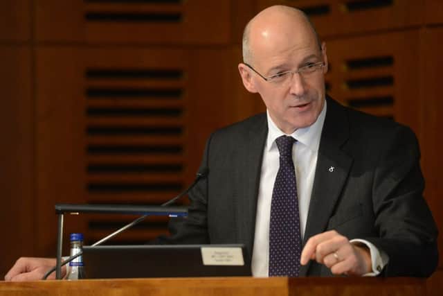 John Swinney says the move will give a competitive advantage. Picture: Neil Hanna