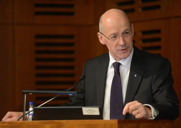 John Swinney says the move will give a competitive advantage. Picture: Neil Hanna