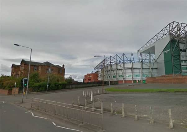 London Road primary school on the left, with Celtic Park on the right. Picture: Google Maps