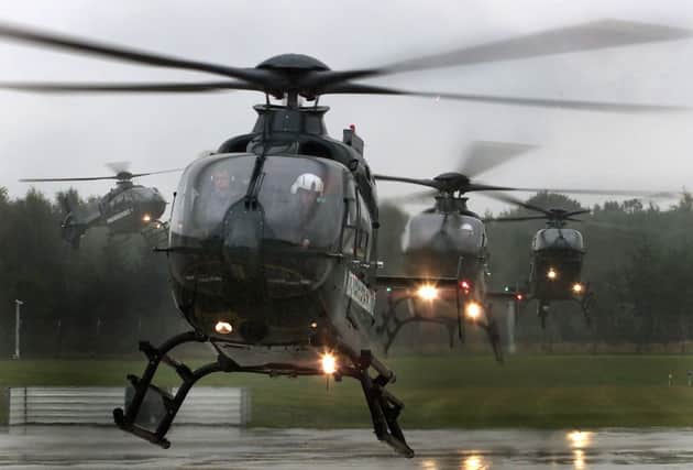 The Eurocopter 135 has been grounded. Picture: Reuters
