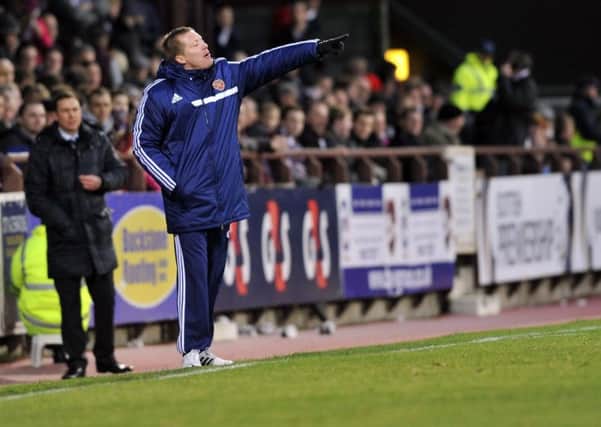 Hearts manager Gary Locke says his squad is 'paper-thin'. Picture: Phil Wilkinson
