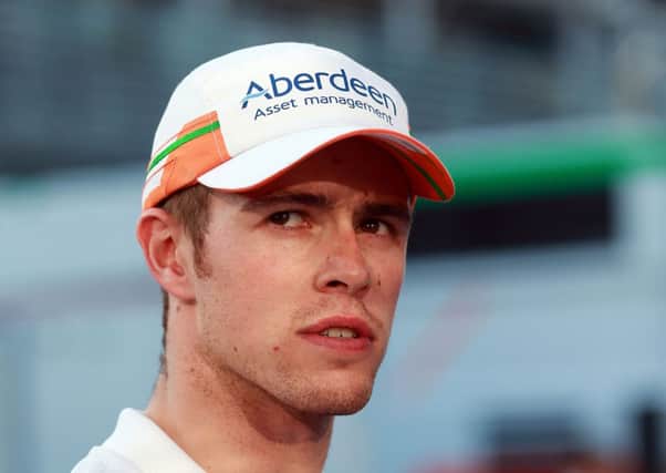 Paul Di Resta is now looking at career options away from F1. Picture: PA