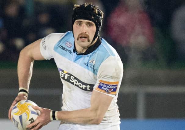 Richie Vernon has struggled to find a place in Glasgows back row. Picture: SNS