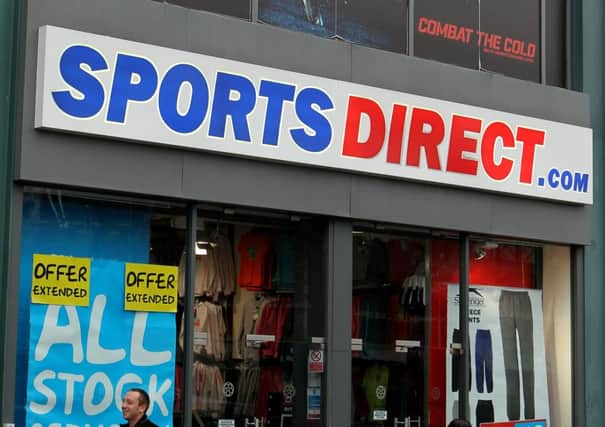 Online demand has boosted half-time profits of Sports Direct. Picture: PA