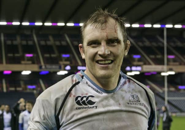 Skipper Al Kellock is confident Glasgow can bounce back from last week's defeat. Picture: Toby Williams