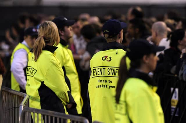 G4S remains in contention for lucrative contracts at the Glasgow Commonwealth Games. Picture: Phil Wilkinson