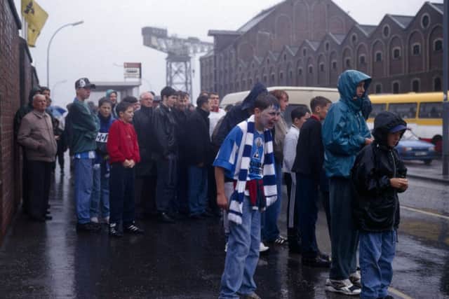 Greenock Morton fans. Picture: Stuart Roy Clarke
