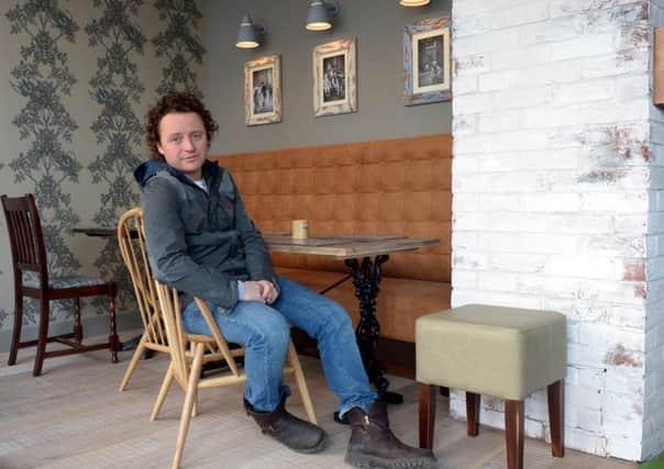 Tom Kitchin in his gastropub, the Scran and Scalllie. Picture: Phil Wilkinson