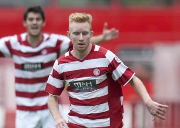 Ali Crawford in action for Hamilton. Picture: SNS