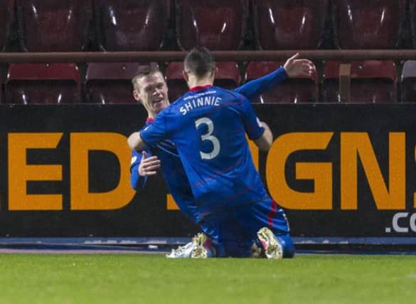 Billy McKay has 15 goals this season. Picture: SNS