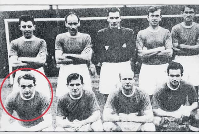 Jimmy Gauld, circled, was jailed for four years for his part in bribing players