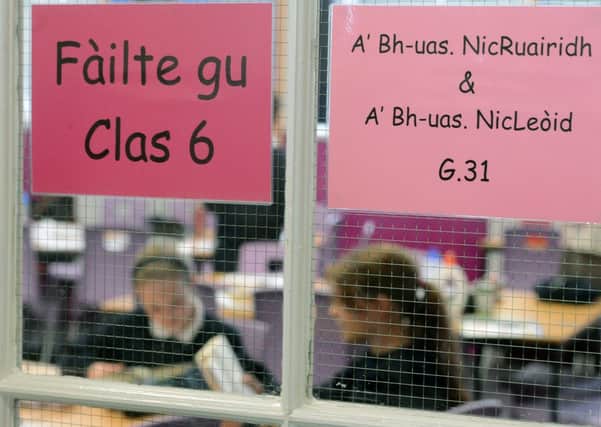 A new Gaelic school was opened in Edinburgh earlier this year. Picture: Neil Hanna