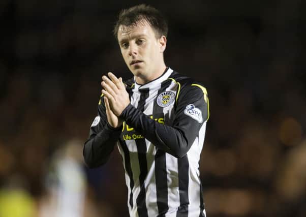 St Mirren midfielder Paul McGowan pleaded guilty to assaulting two police officers. Picture: SNS
