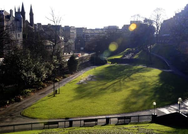 Aberdeen's Union Terrace Gardens. Picture: Jane Barlow