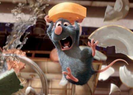 Ratatouille will be shown at the pop-up cinema. Picture: AP