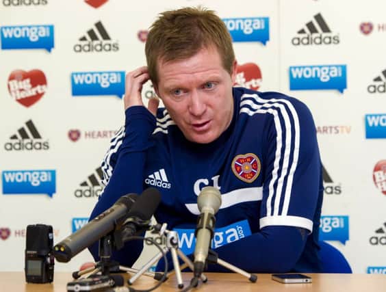 Gary Locke: Injury problems. Picture: SNS