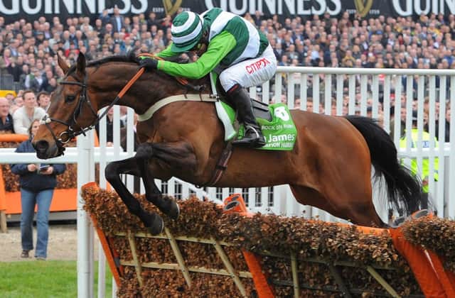 Noel Fehily aboard Rock On Ruby in the Stan James Champion Hurdle at Cheltenham. Picture: Getty