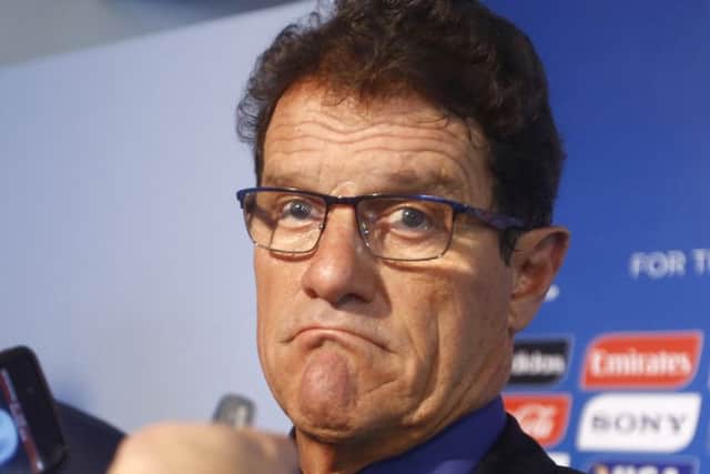Fabio Capello: Early frontrunner. Picture: AP