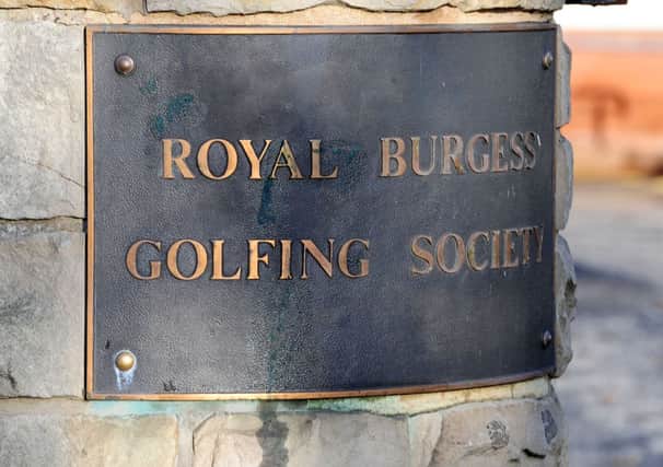 Royal Burgess Golf Club, Edinburgh. Picture: Ian Rutherford