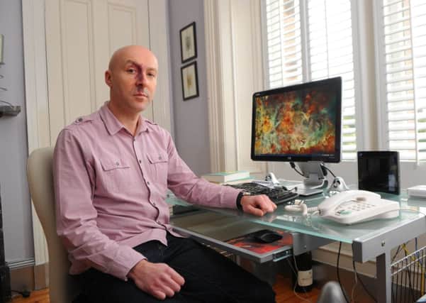 Award-winning author Christopher Brookmyre. Picture: Robert Perry