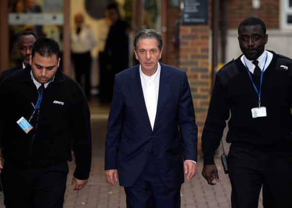 Charles Saatchi at Isleworth Crown Court. Picture: PA Wire