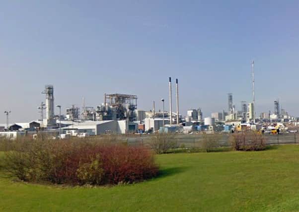 The Dow plant in Grangemouth. Picture: Complimentary