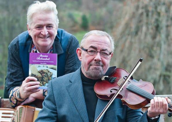 The folk duo in Edinburgh. Picture: Contributed