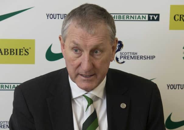 Terry Butcher can now focus fully on St Johnstone  even if he is banished to the stand. Picture: SNS