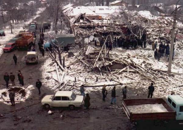 On this day in 1994 Russia started shelling Grozny after Chechnya failed to meet Boris Yeltsins ceasefire ultimatum. Picture: Getty