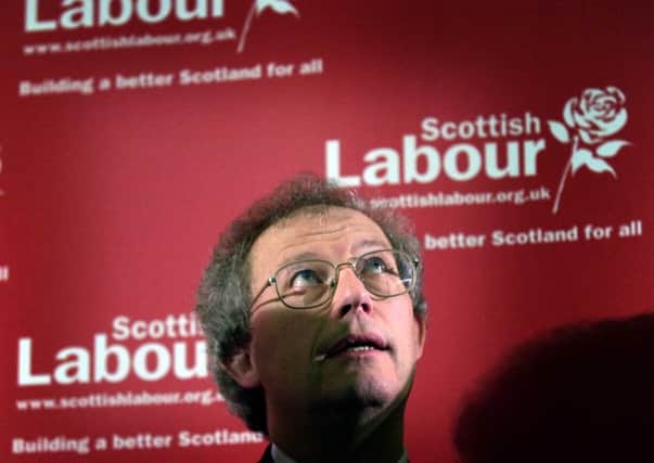 Former First Minister Henry McLeish. Picture: Christopher Furlong
