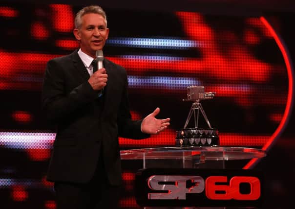 Gary Lineker presented the 2013 BBC Sports Personality of the Year Awards. Picture: PA