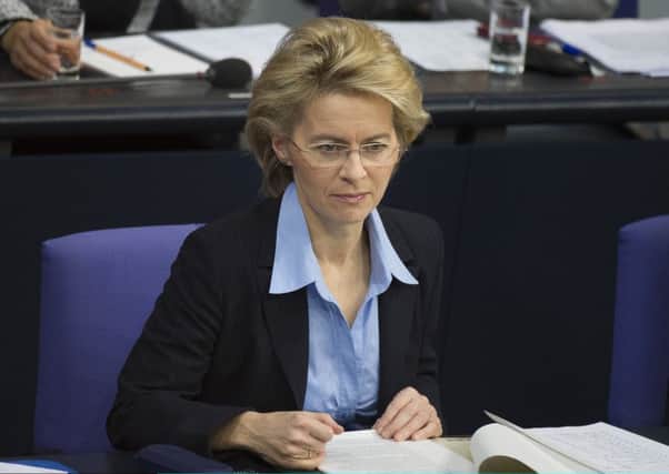 Ursula von der Leyen has been rewarded with a promotion to the role of defence minister. Picture: Getty