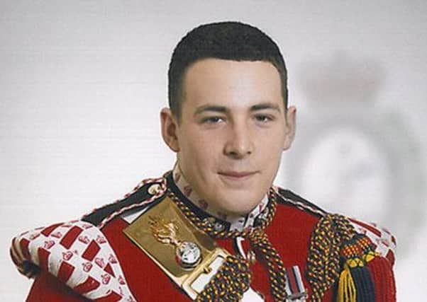 Fusilier Lee Rigby, who died in a London street in May. Picture: AP
