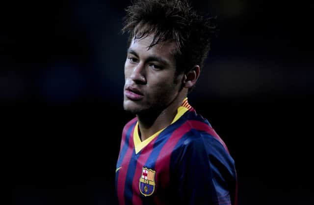 Barcelona's Brazilian forward Neymar da Silva Santos Junior. Picture: Getty