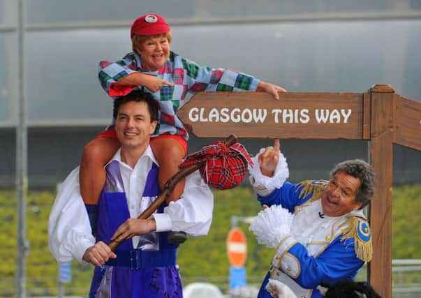 John Barrowman and the Krankies leave no double entendre unturned. Picture: Robert Perry