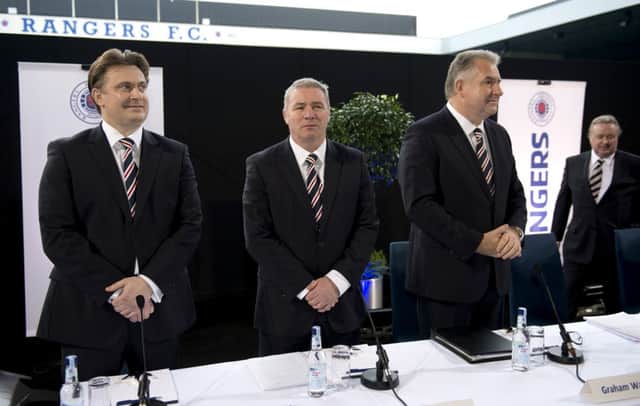 Rangers boss Ally  McCoist says he has no regrets over AGM vote. Picture: SNS